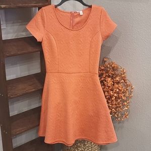 BNWT  Francesca salmon color dress.